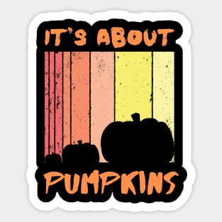 It's About Halloween Sticker